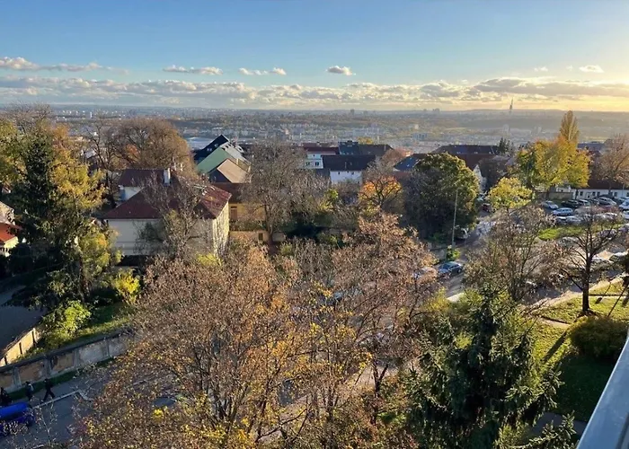 Panoramic Floor Flat Across The Metro *